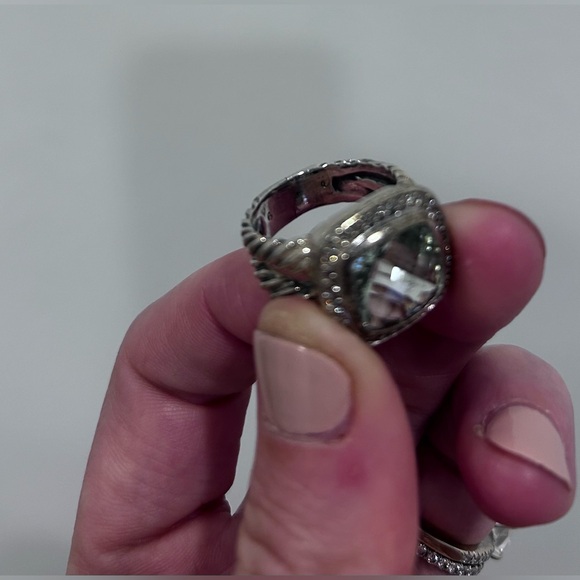 David Yurman Albion Ring - Size 6 - Prasiolite - Picture 7 of 8